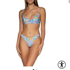 B. Swim x Elizabeth turner bikini set NWOT